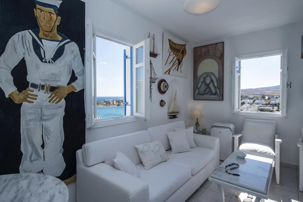 Aiolos Home With Private Veranda And Amazing Sea Views, Paros ปิโซ ลิวาดิ ภายนอก รูปภาพ