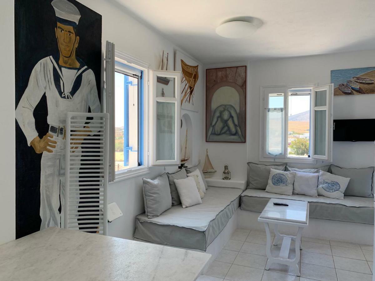 Aiolos Home With Private Veranda And Amazing Sea Views, Paros ปิโซ ลิวาดิ ภายนอก รูปภาพ