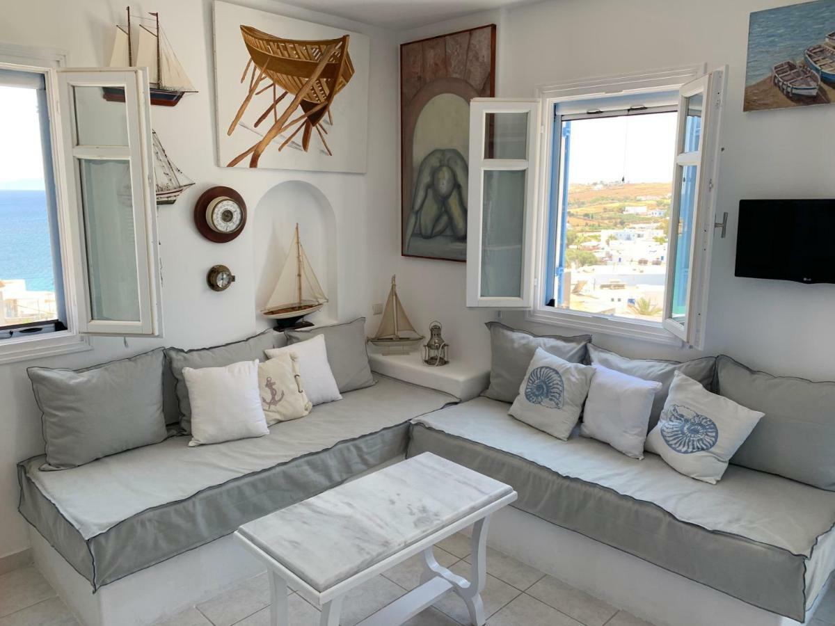 Aiolos Home With Private Veranda And Amazing Sea Views, Paros ปิโซ ลิวาดิ ภายนอก รูปภาพ